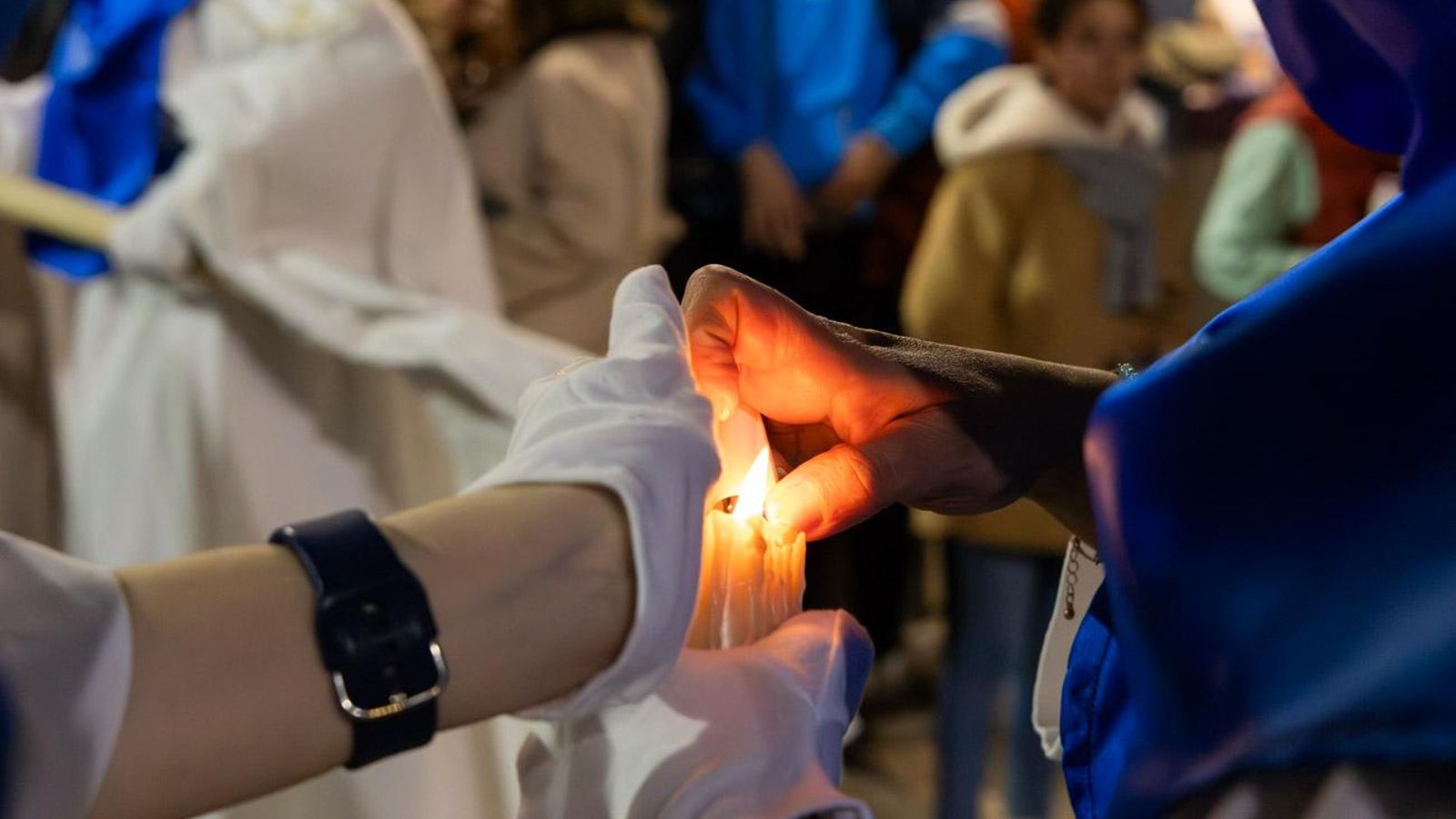 Los jiennenses se recrean con la cofradía de los Estudiantes un nuevo Lunes Santo