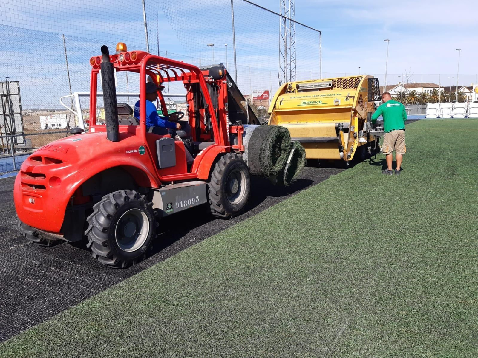 Las obras en Picadueñas han comenzado este martes. Las obras en Picadueñas han comenzado este martes.