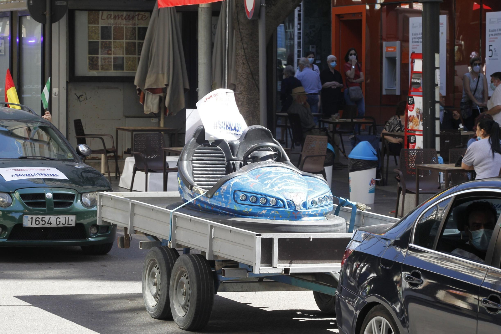 Fotogalería manifestación feriantes. Almería