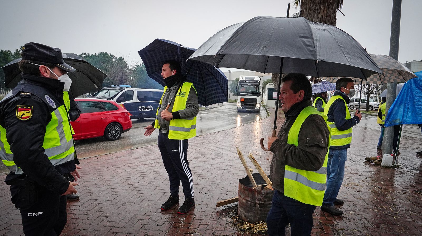 Tercer día de huelga del transporte