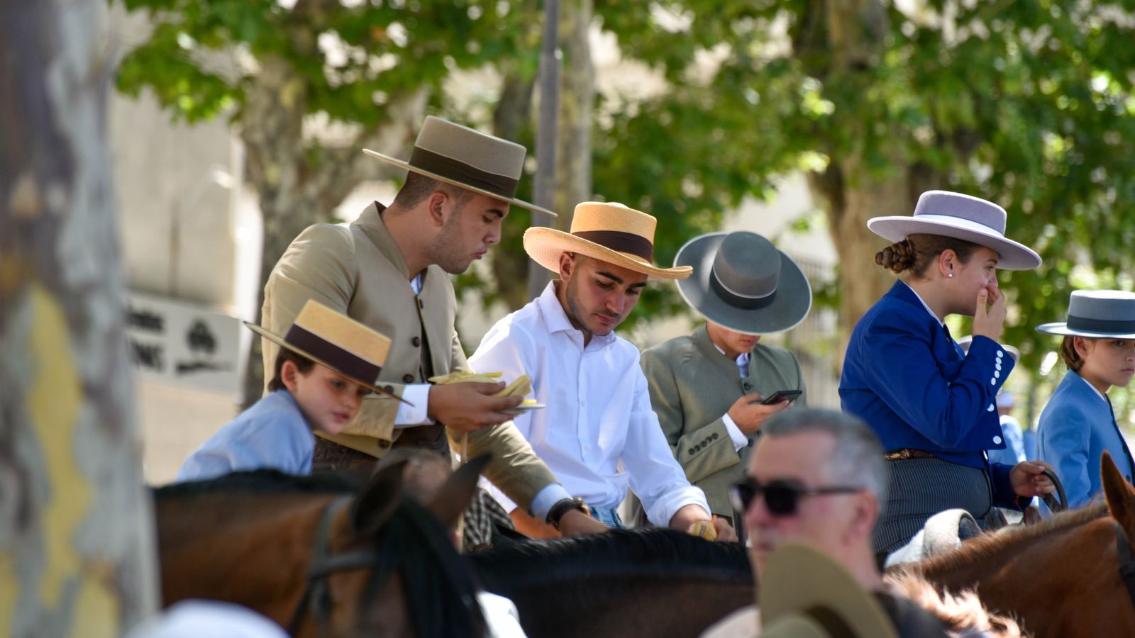 Fotos del sabado en la Feria Real de Algeciras