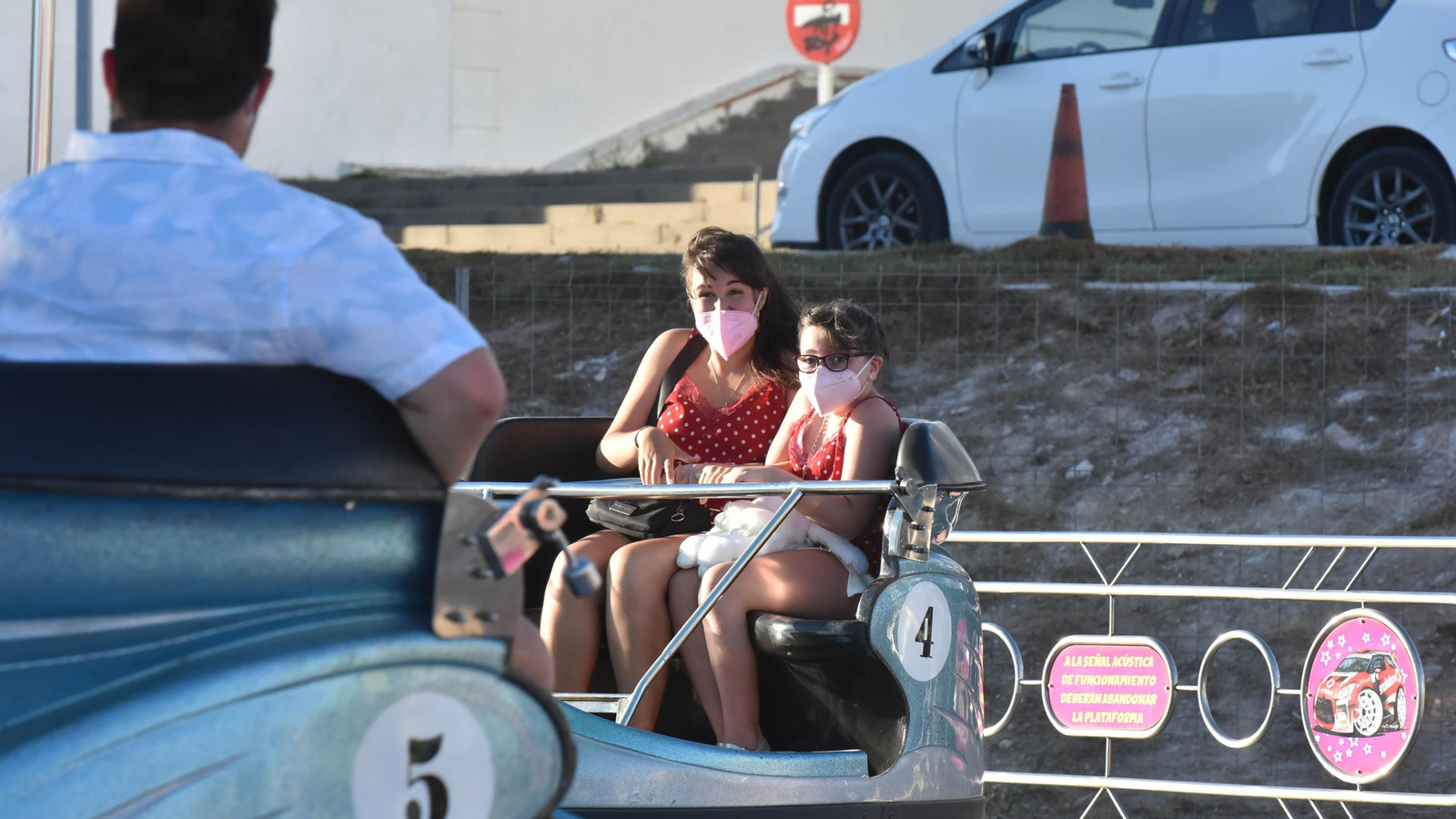 Las fotos de una tarde en un universo de atracciones en Tarifa