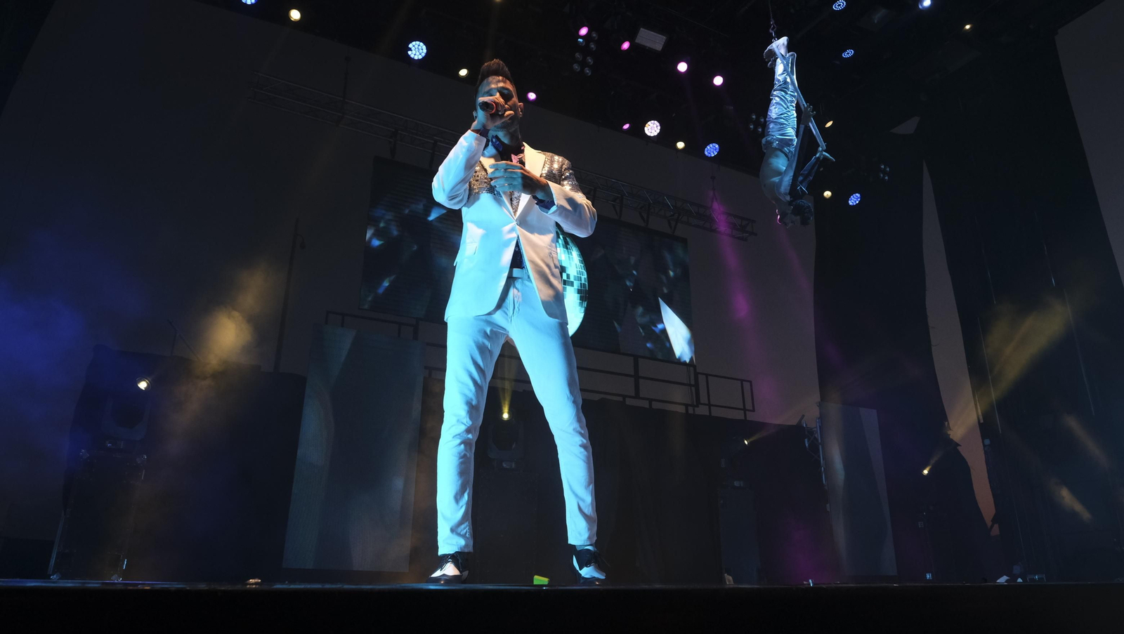 Imágenes del espectáculo 'The Talent' en la Gala XV Aniversario Diario de Almería