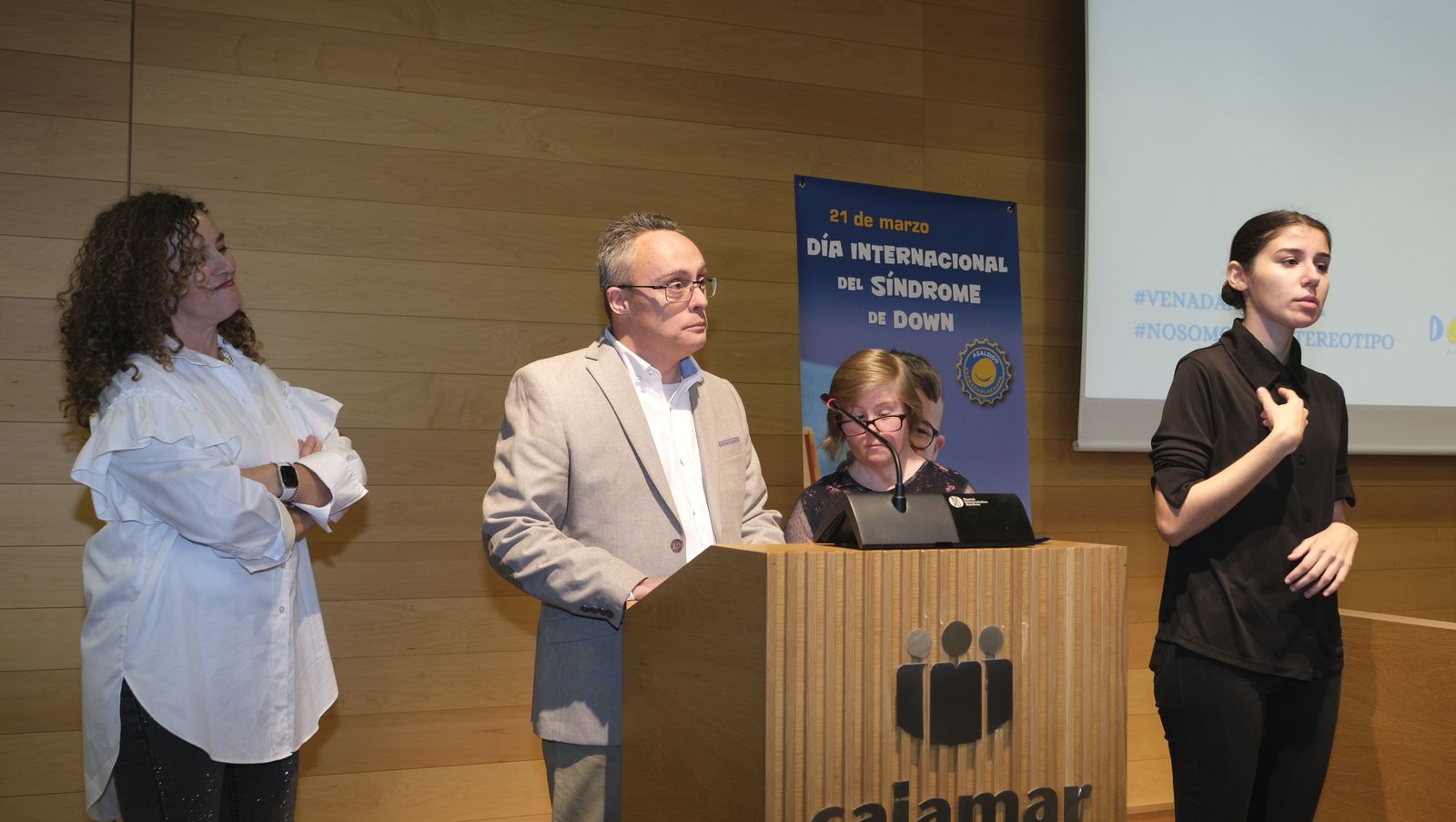 Imágenes de la entrega de los Down de Oro de Almería