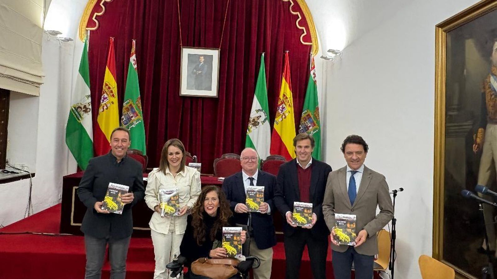 José María Cossi, Beatriz Gandullo, Nuria Álvarez, Carlos Medina, Pablo Otero y Daniel Sánchez.