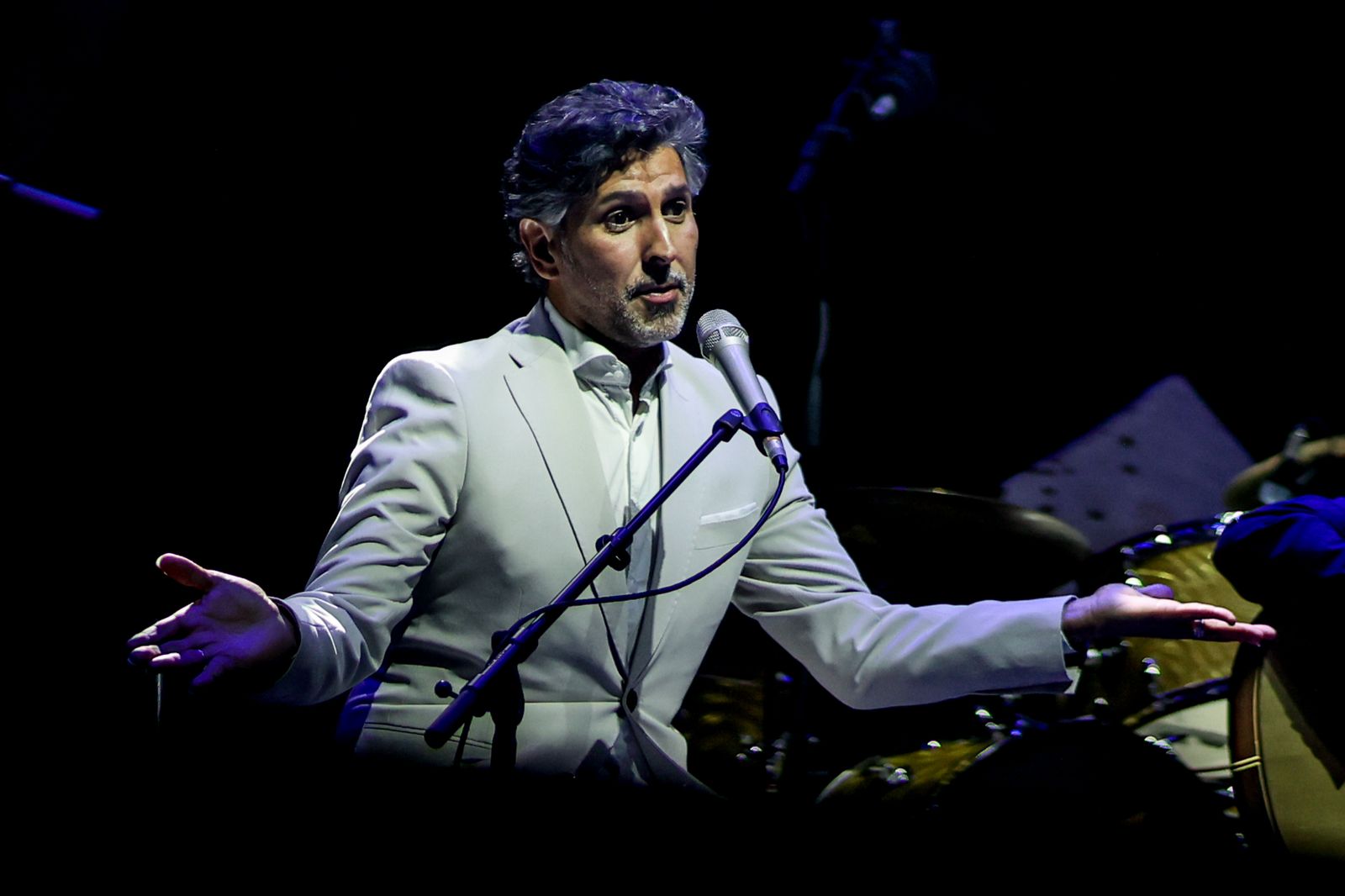 El cantaor Arcángel.