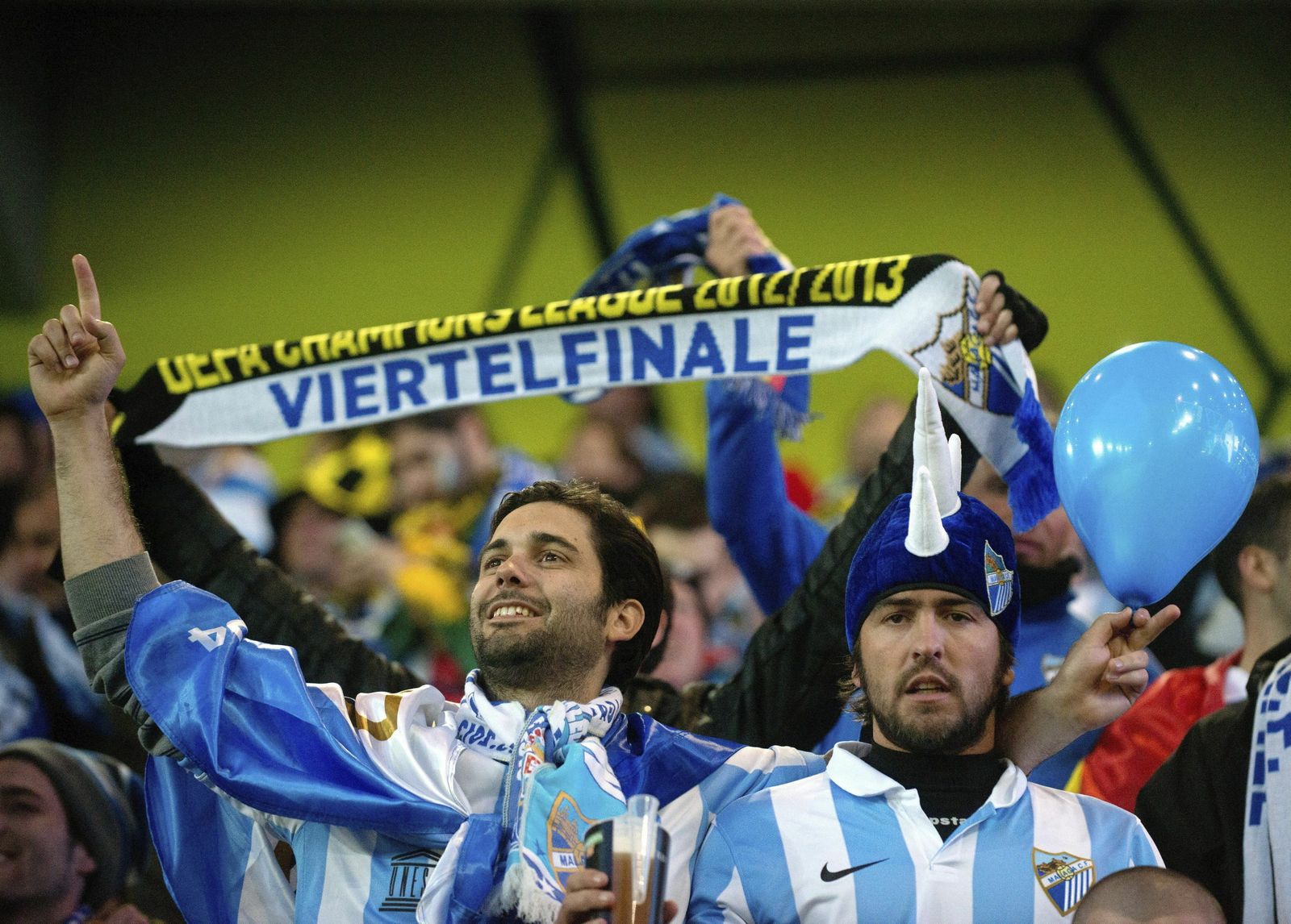 Las fotos del Borussia Dortmund-Málaga CF.