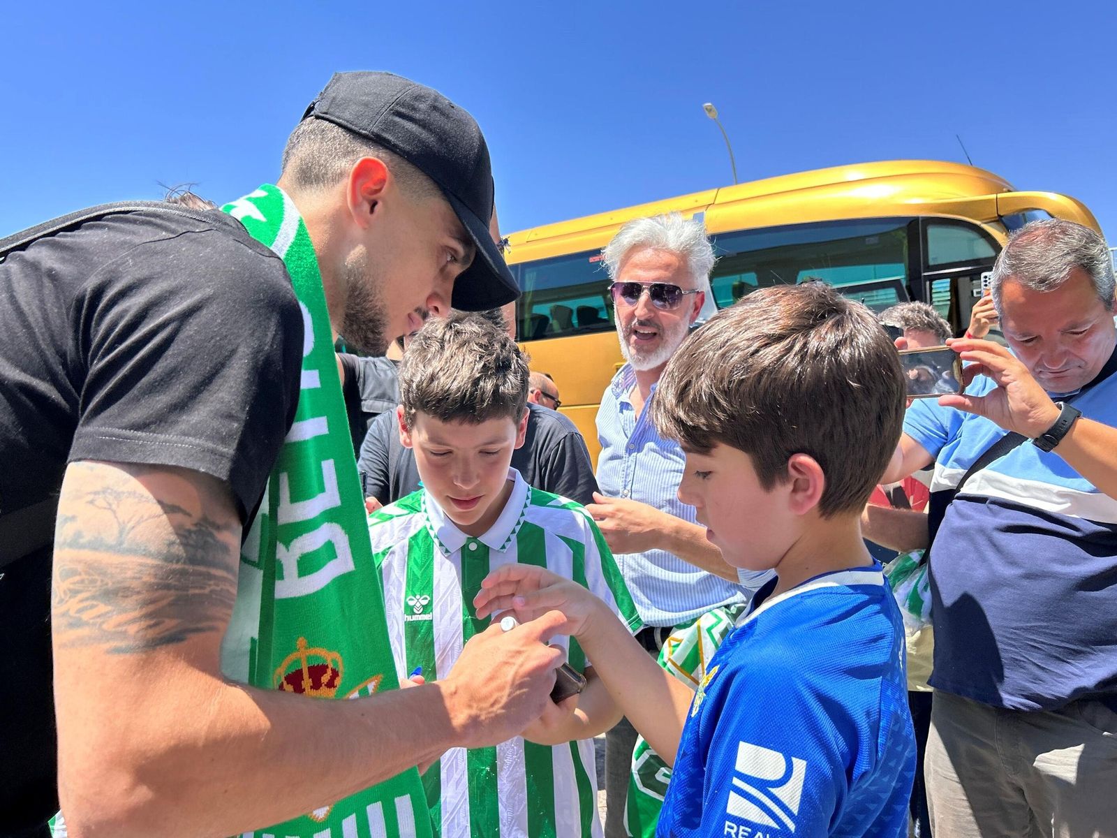 Las fotos del Betis en Breslavia