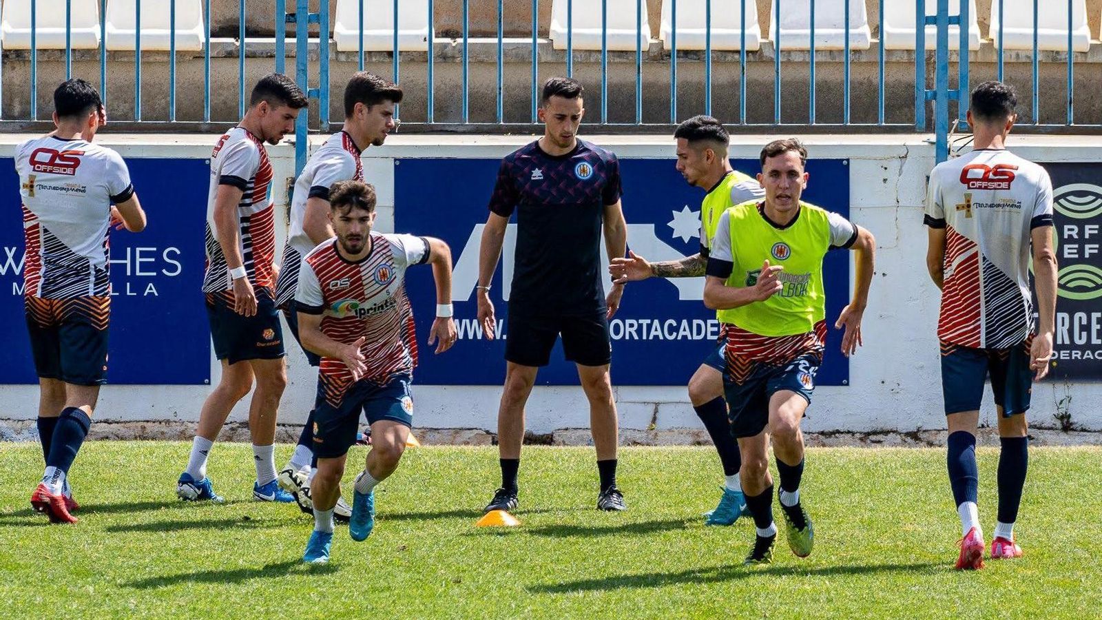 Agustín García, en su etapa en la UDC Torredonjimeno.