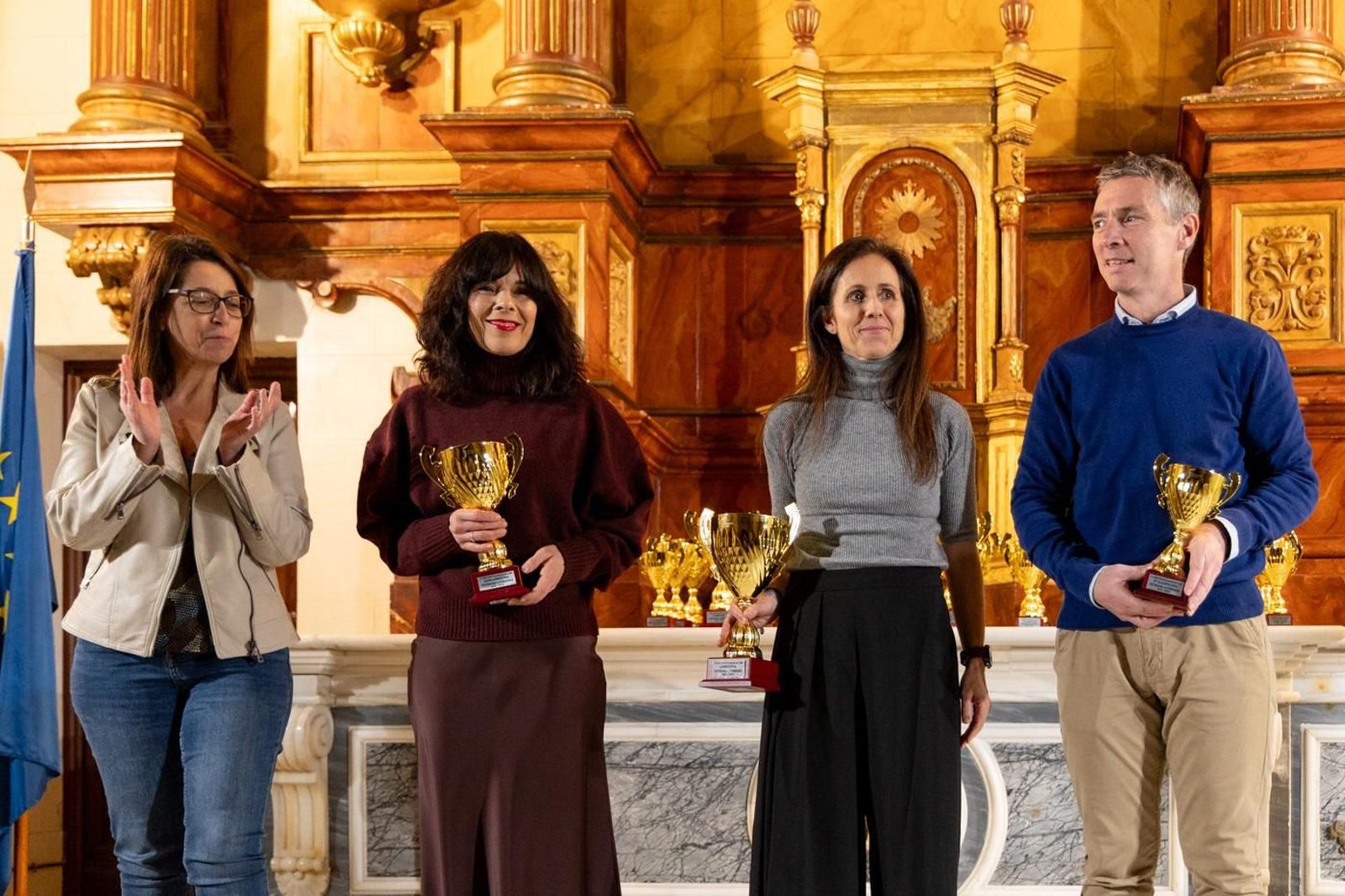 La entrega de premios de los Circuitos Provinciales de Carreras por Montaña y de Triatlón de menores, en imágenes