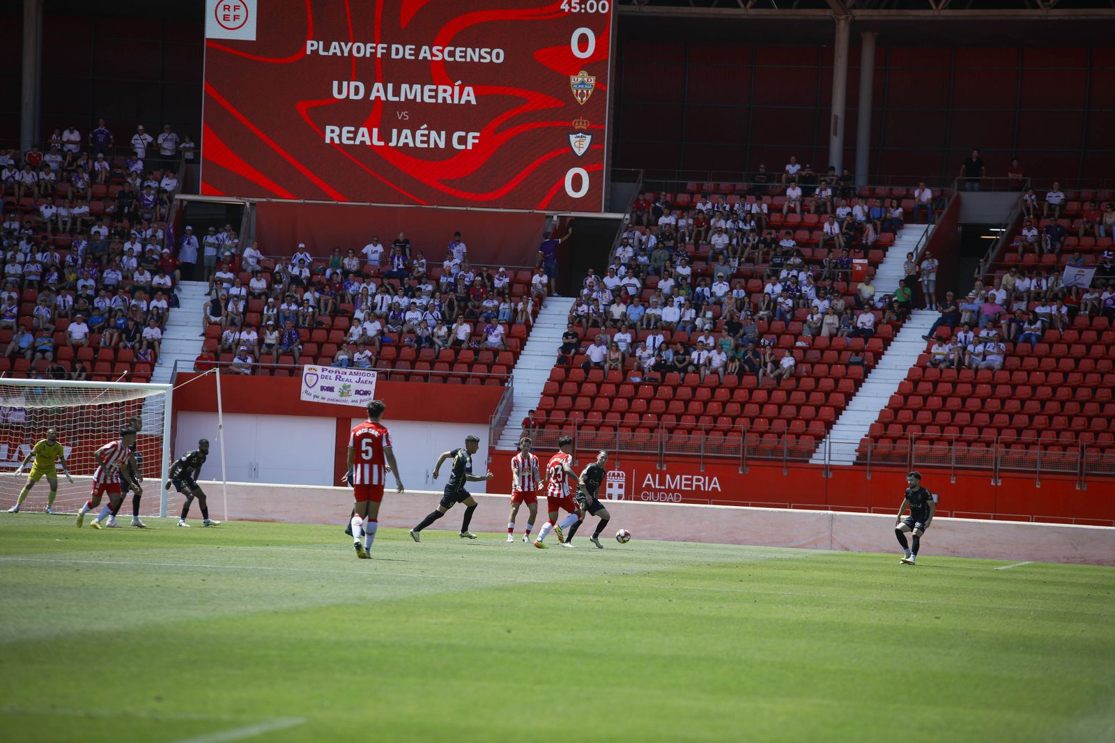 Imágenes del partido entre el Almería B y el Real Jaén