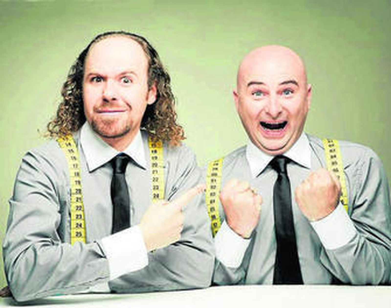 Víctor Carretero y Práxedes Nieto, integrantes de Síndrome Clown.