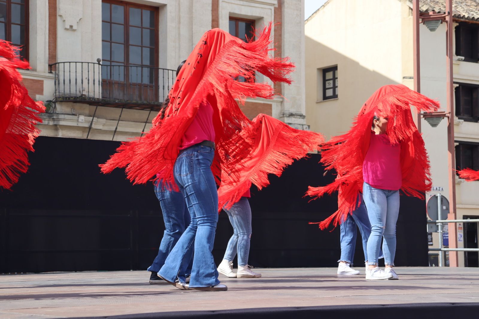 'Flashmob' en La Corredera por el Día Internacional de la Danza