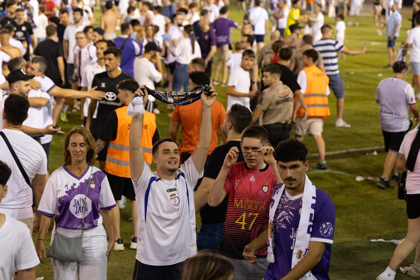 La celebración del Real Jaén.