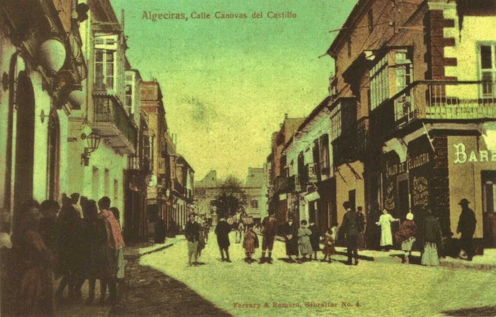 La calle en la que hoy se ubica 'Europa Sur'.