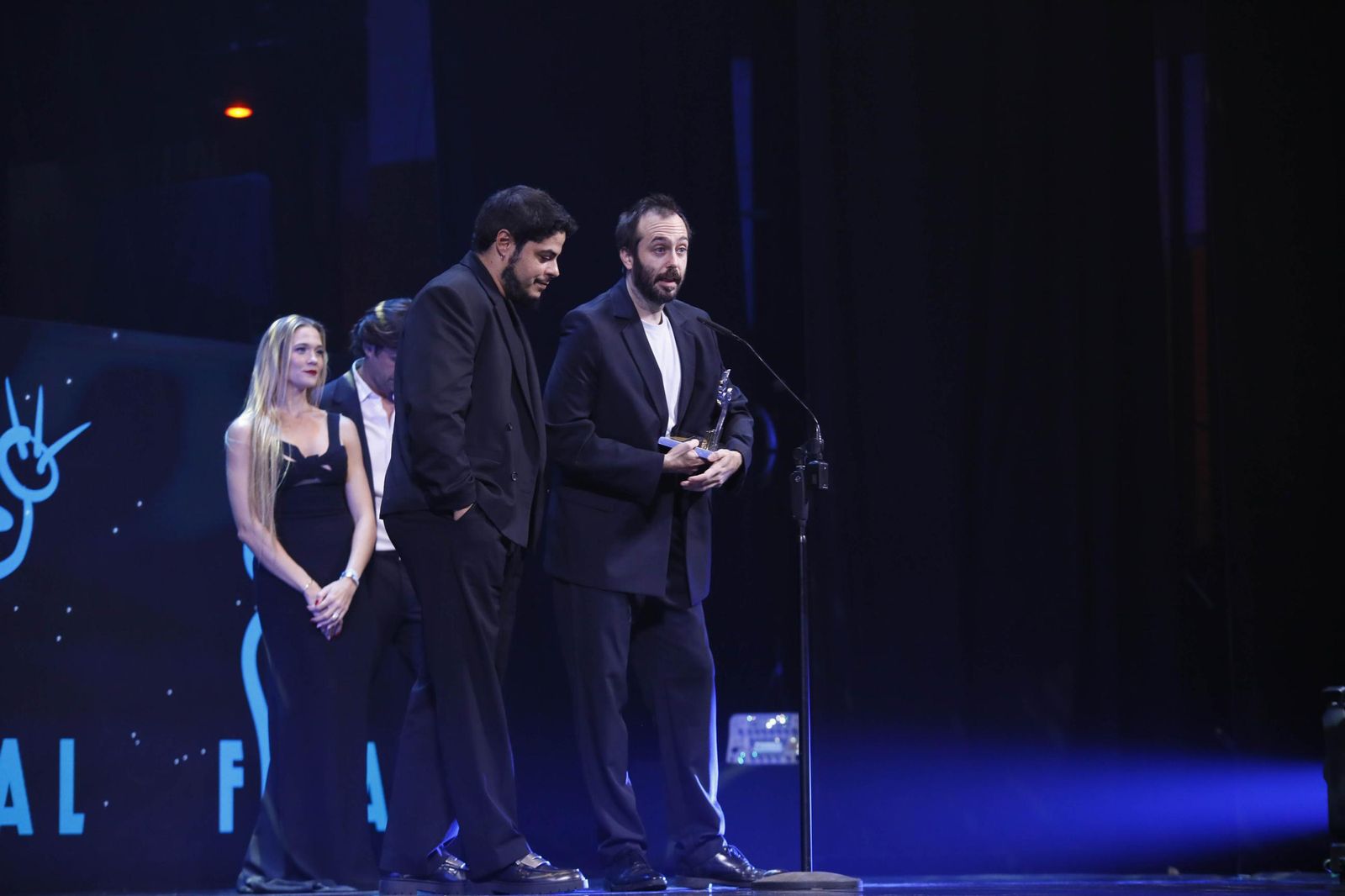 Las imágenes de la gala del Festival Internacional de Cine de Almería (Fical) con el premio 'Almería, tierra de cine' a Karra Elejalde