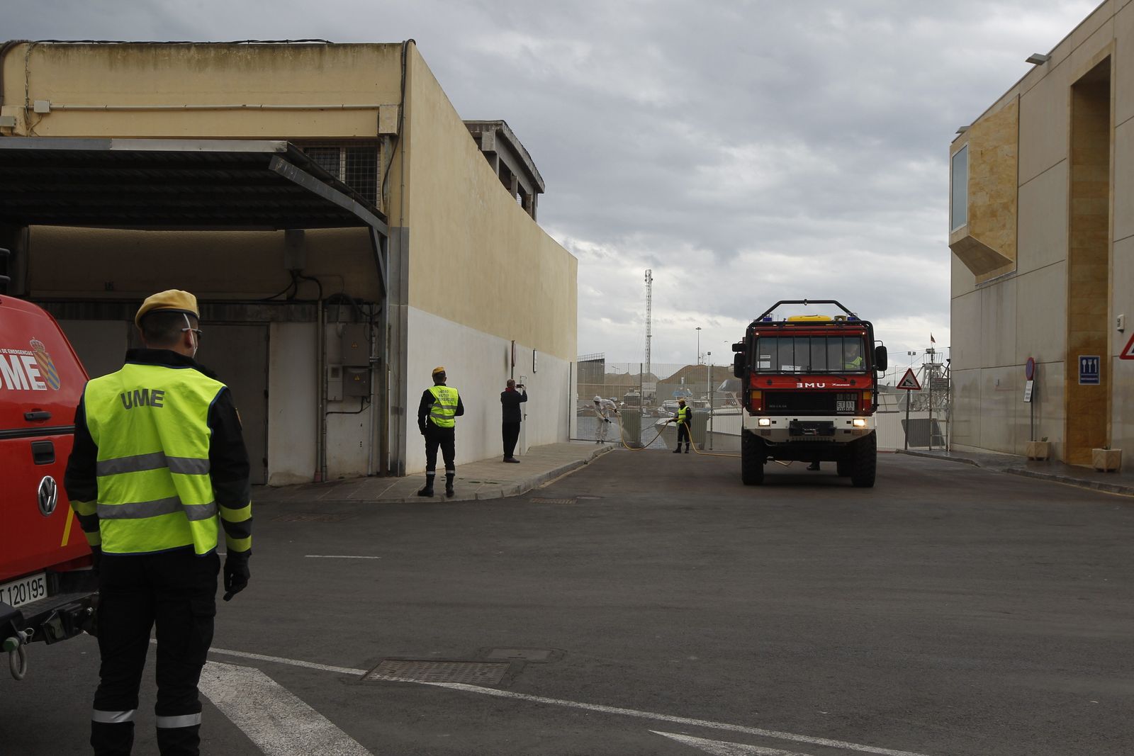 Fotogalería Coronavirus. Actuación UME en Almería.
