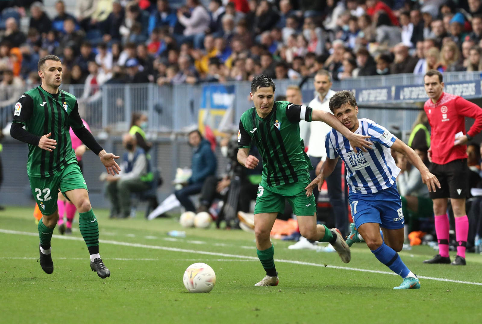 Las fotos del Málaga CF-Eibar