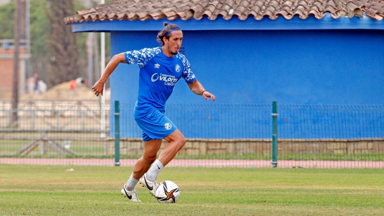 Marcelo, en un entrenamiento en el Anexo Pepe Ravelo.