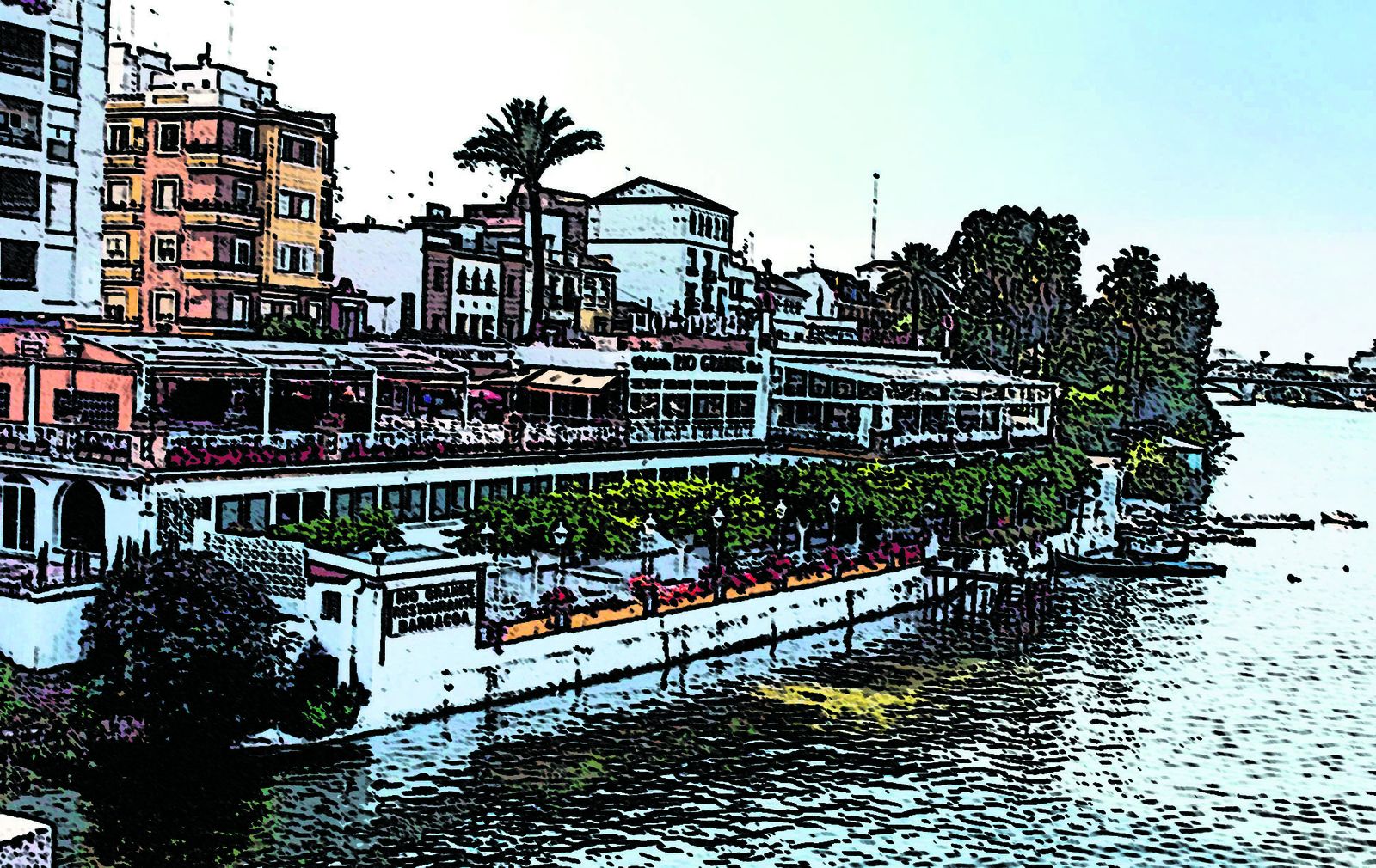 En el juzgado hay 1,9 millones de la fianza del restaurante Río Grande, en la imagen.