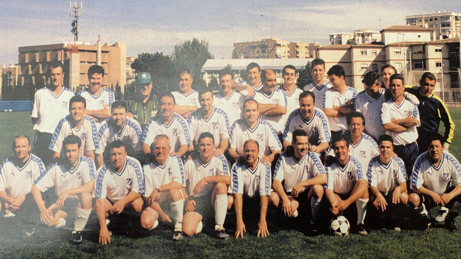 Peñistas de Eras Bodegón en sus primeros años de actividad