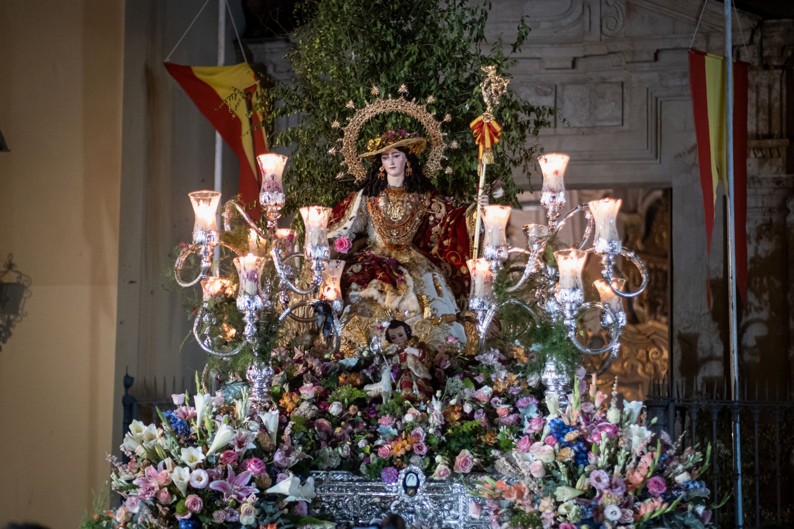 Las imágenes de la procesión de la Divina Pastora de Triana