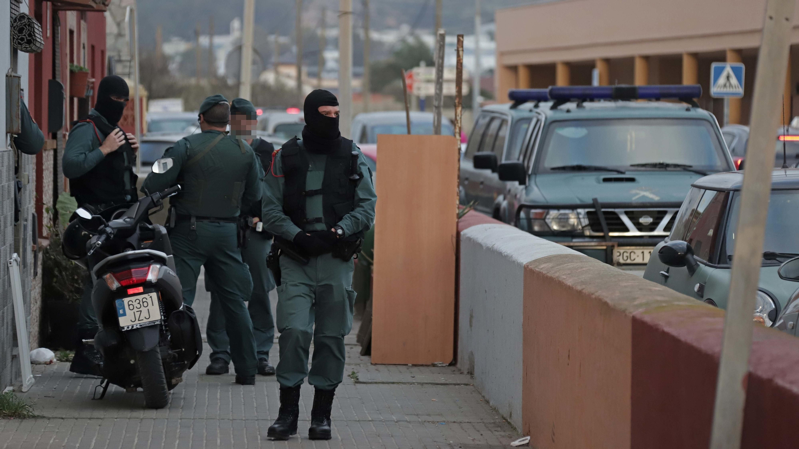 Imágenes de la macrooperación antidroga de la Guardia Civil en La Línea