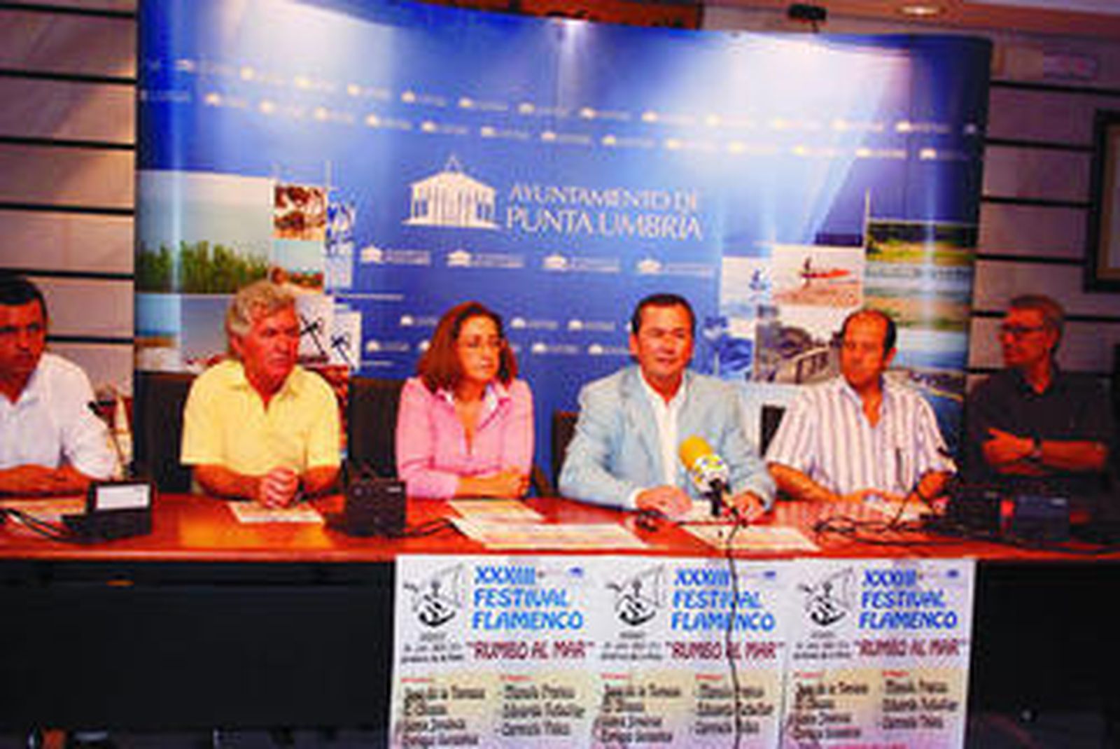 Acto de presentación del festival flamenco.