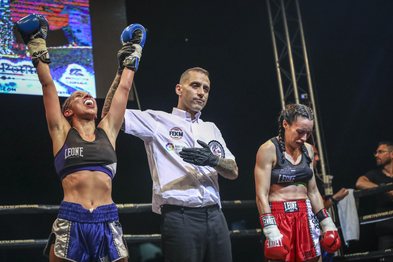 Imagenes de la velada de muay thai, Cádiz Fight Night 2
