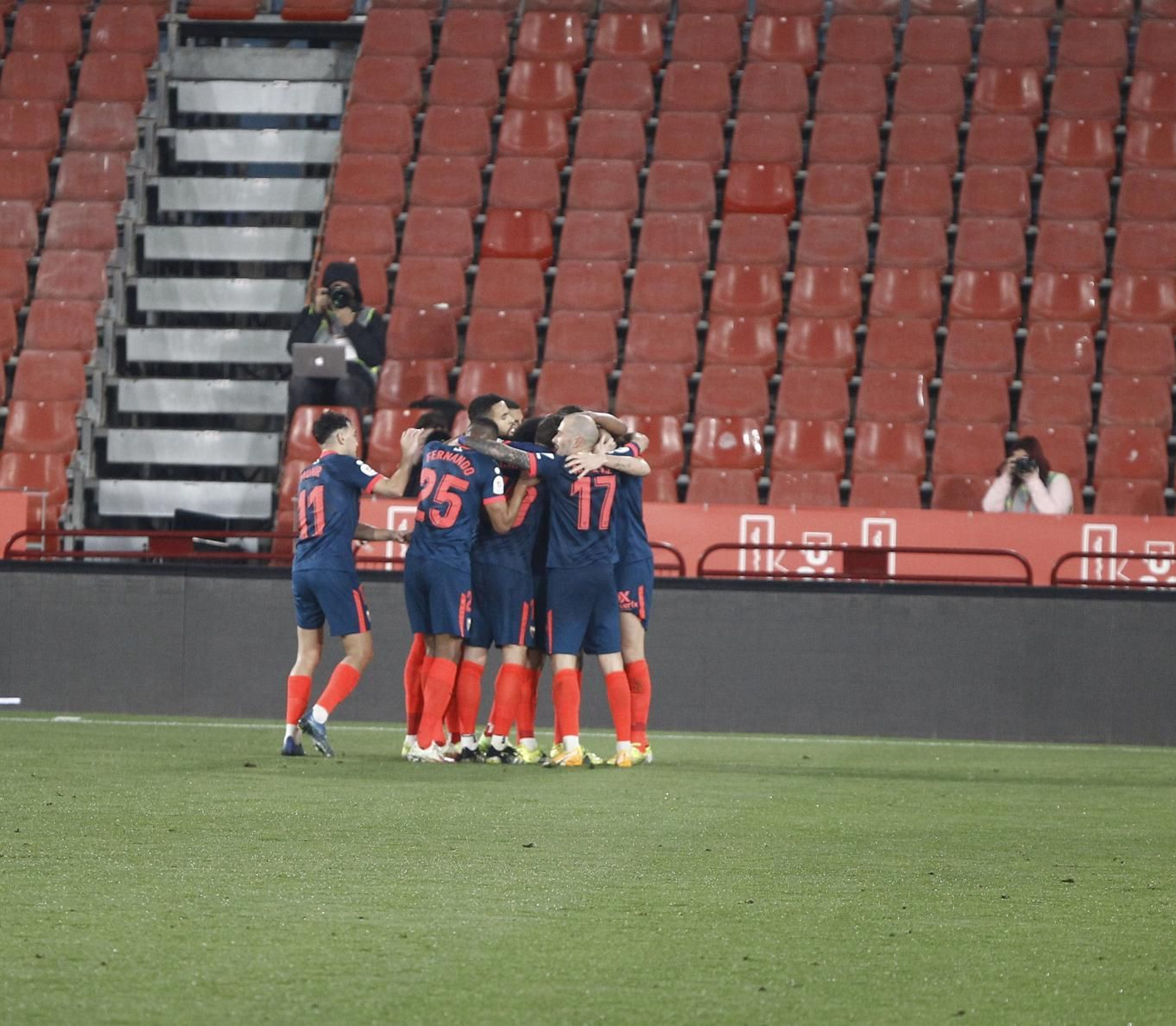 Fotogalería U.D. Almeria-Sevilla F.C. Copa del Rey Fútbol.