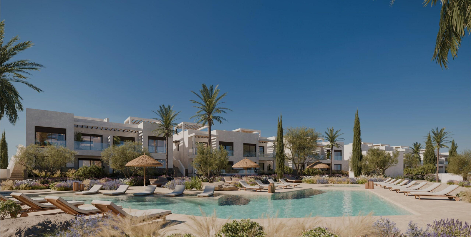 Apartamentos proyectados en 'Los Altos de Macenas' de Mojácar