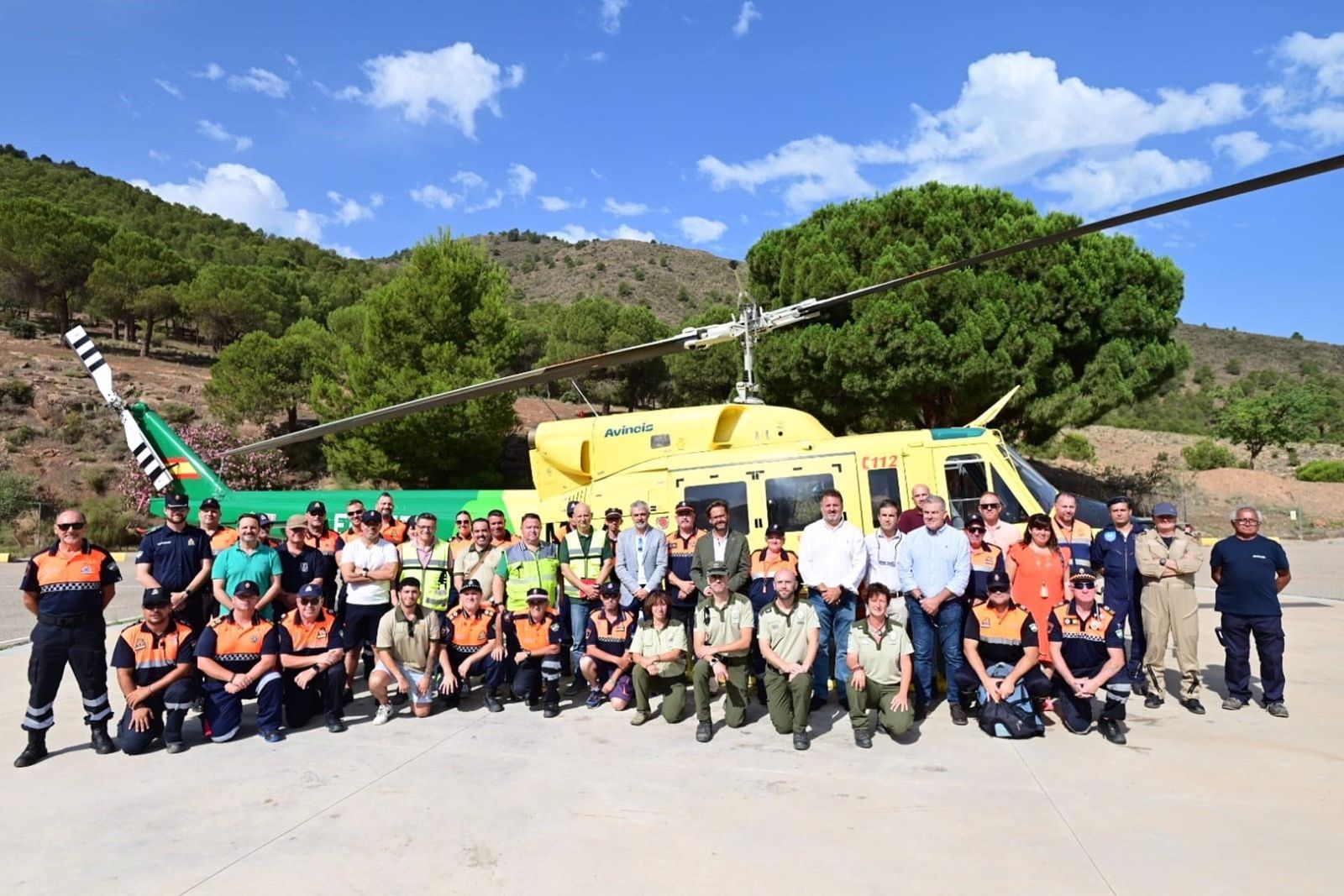 La Junta forma a los voluntarios de los Grupos Locales de Pronto Auxilio para actuar ante incendios forestales