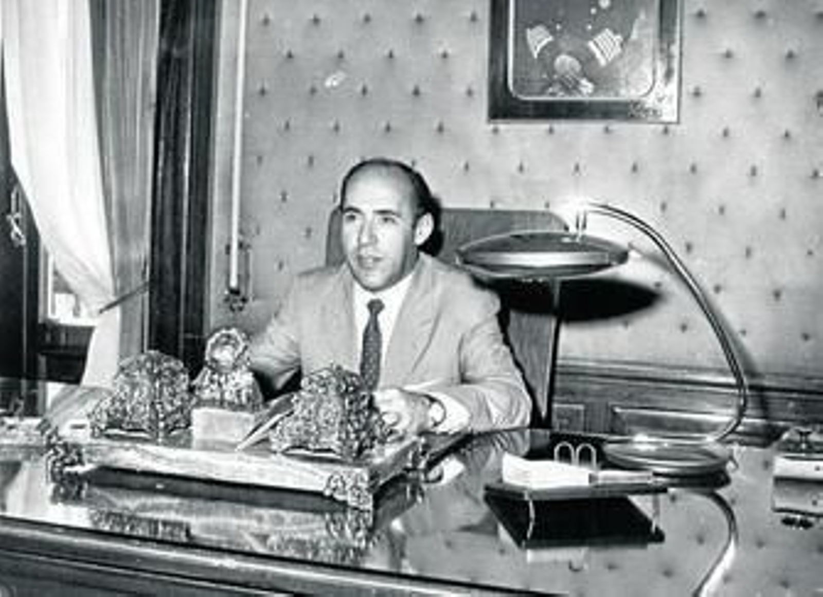 Diego Sayago cuando era alcalde de la capital.