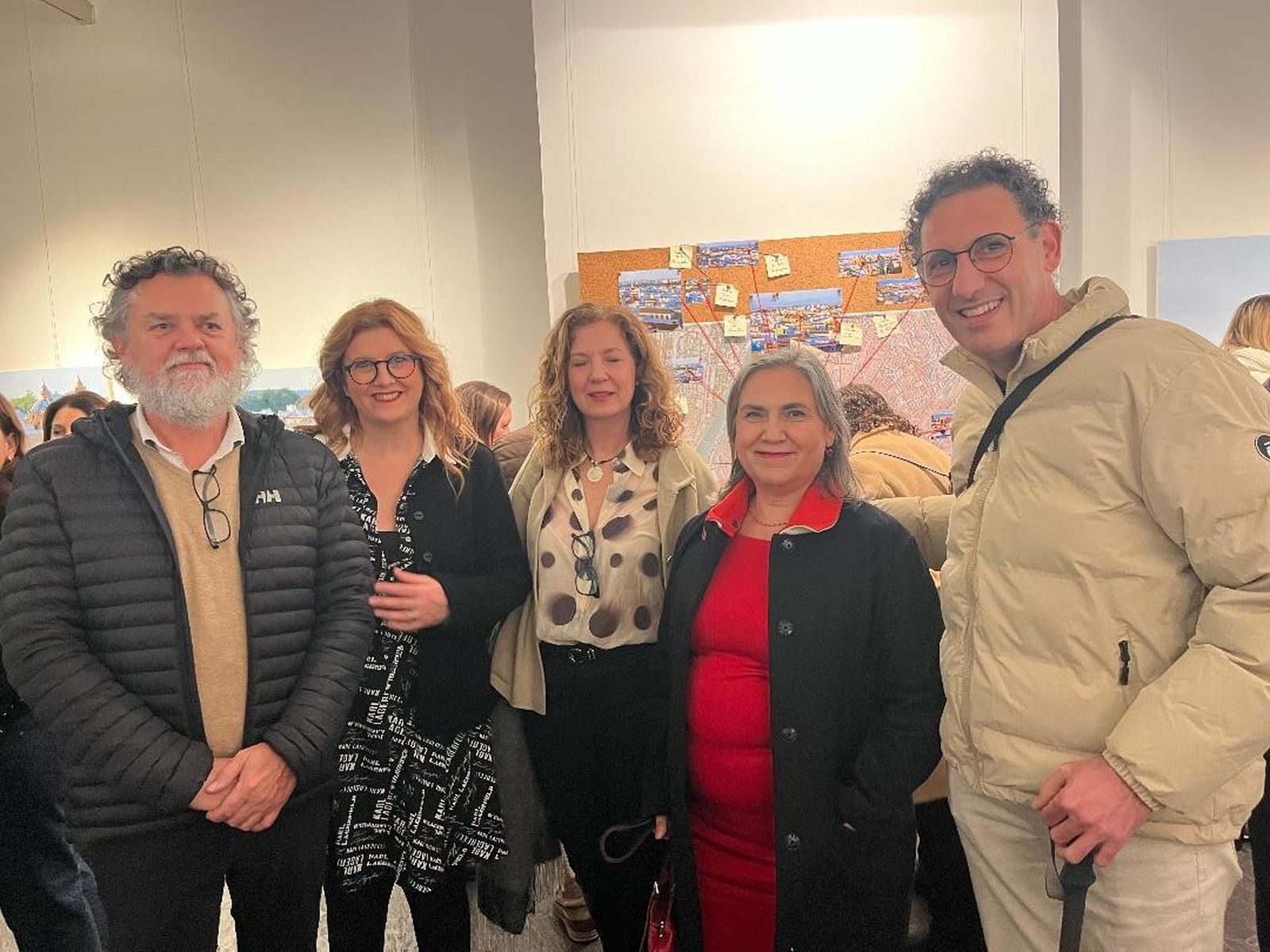 Jerónimo Pérez, Olga Tey, Carmen Sánchez Ruda, Inmaculada Gonzalez y Julián Delgado.