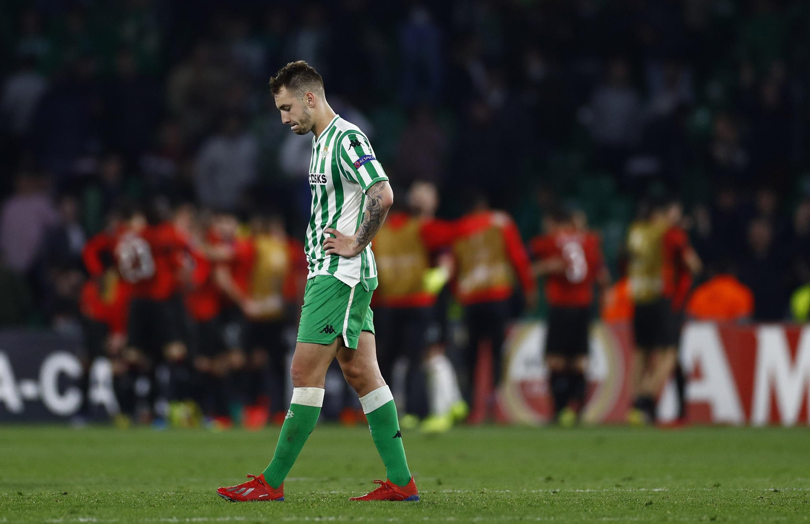 Las imágenes del Betis-Rennes