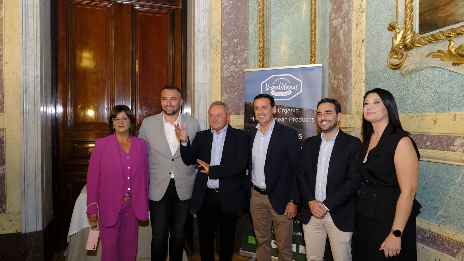 Imágenes de la presentación de la marca Vegavilanos en el Casino de Madrid