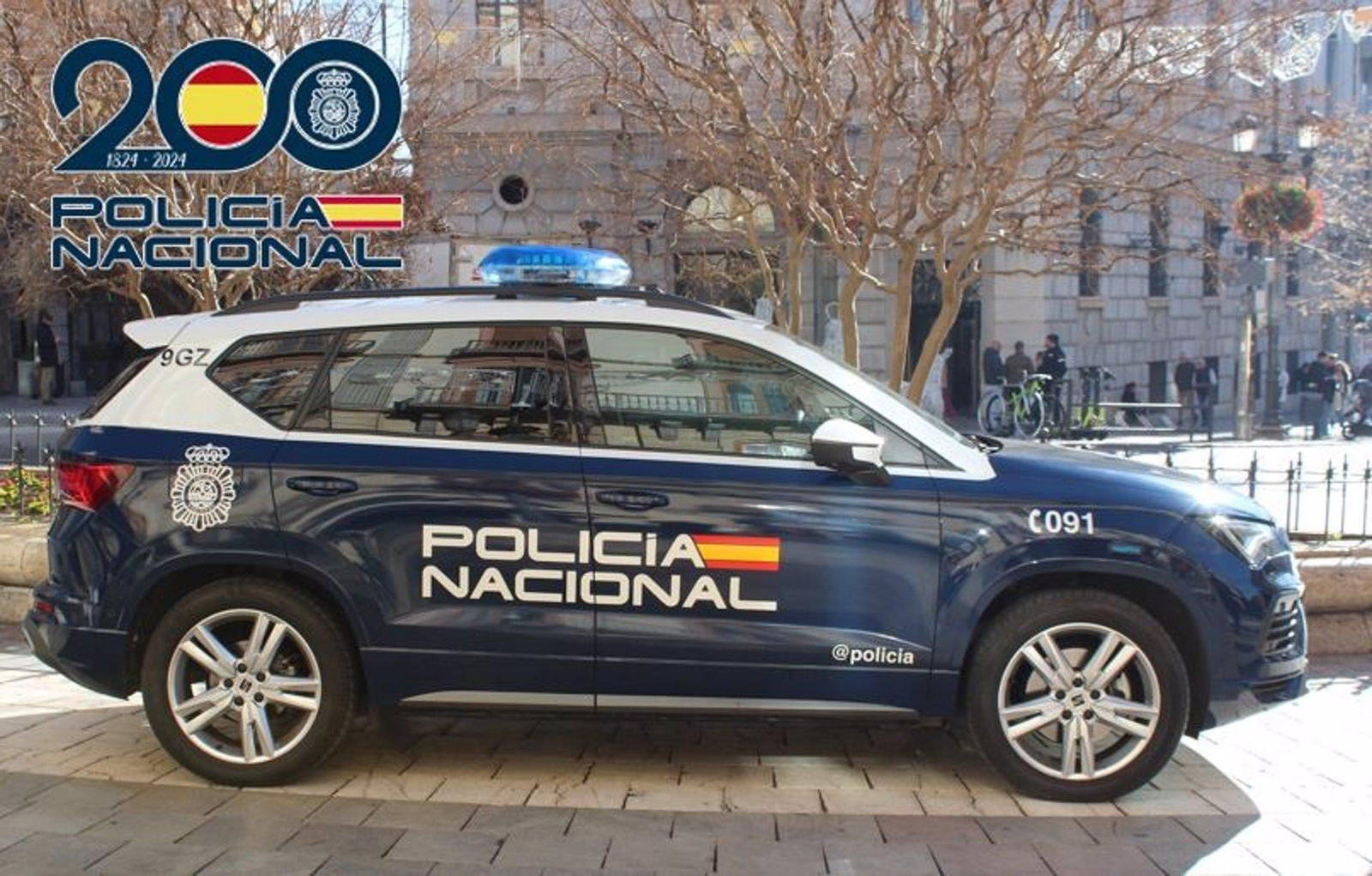 Un coche de la Policía Nacional Un coche de la Policía Nacional