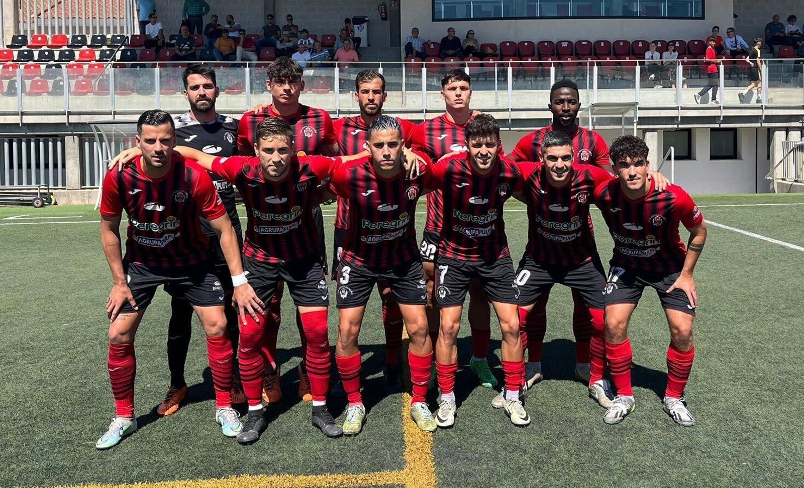 Once presentado por el conjunto rojinegro en su partido contra el Ciudad de Murcia.