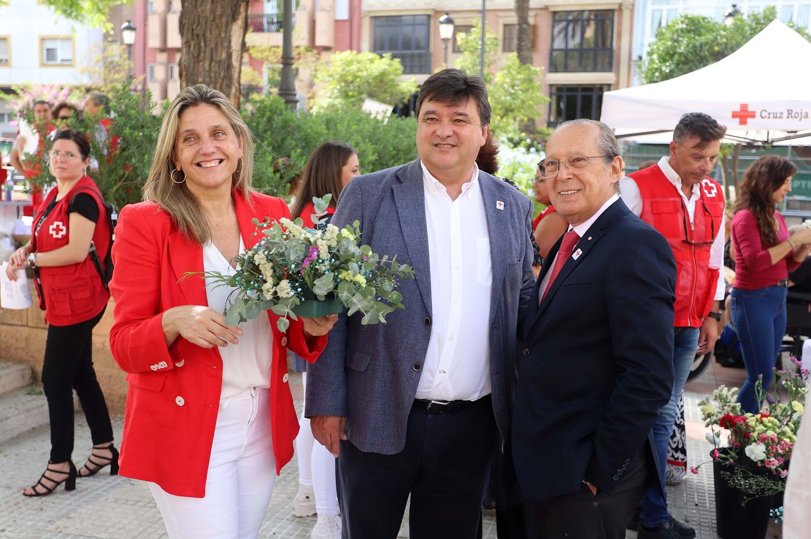 Imágenes de la celebración del Día de la Banderita de la Cruz Roja en Huelva