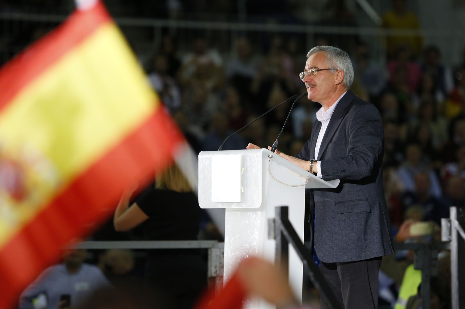 Fotos del 'llenazo' de Vox en Granada