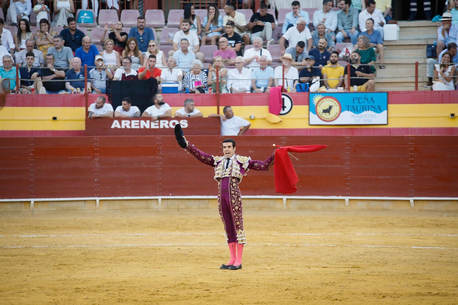 Corrida de toros en Roquetas, en imágenes