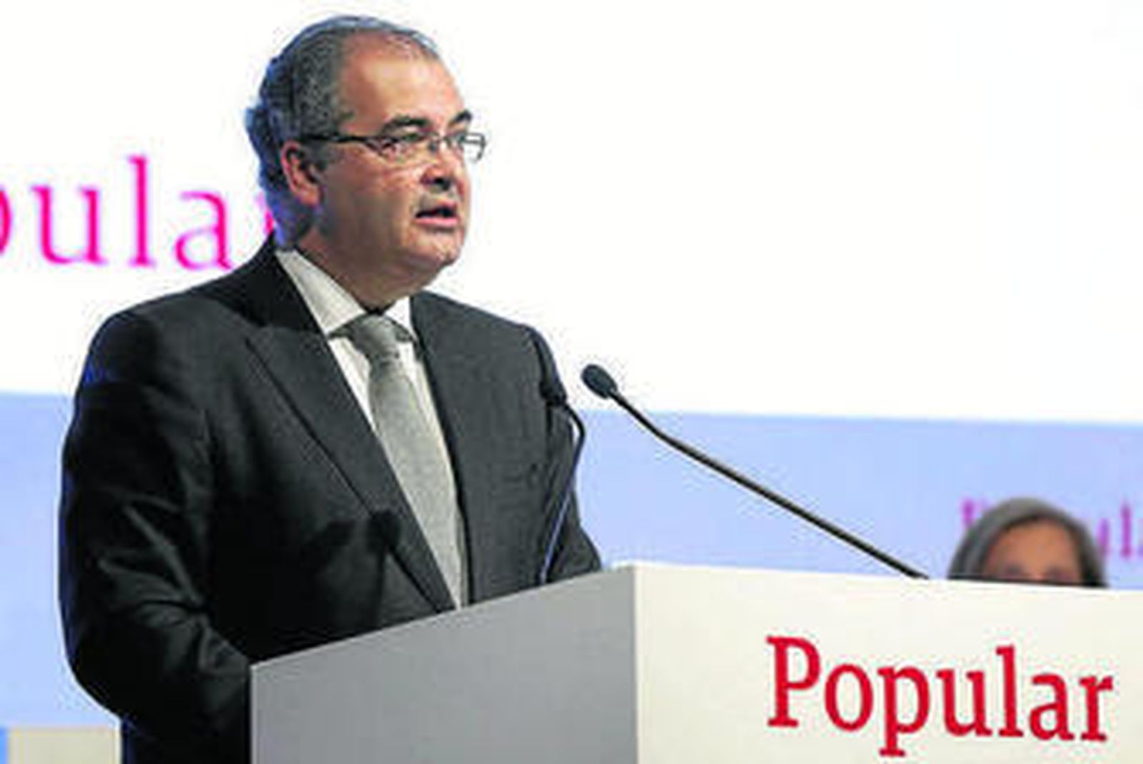 El presidente de Banco Popular, Ángel Ron.