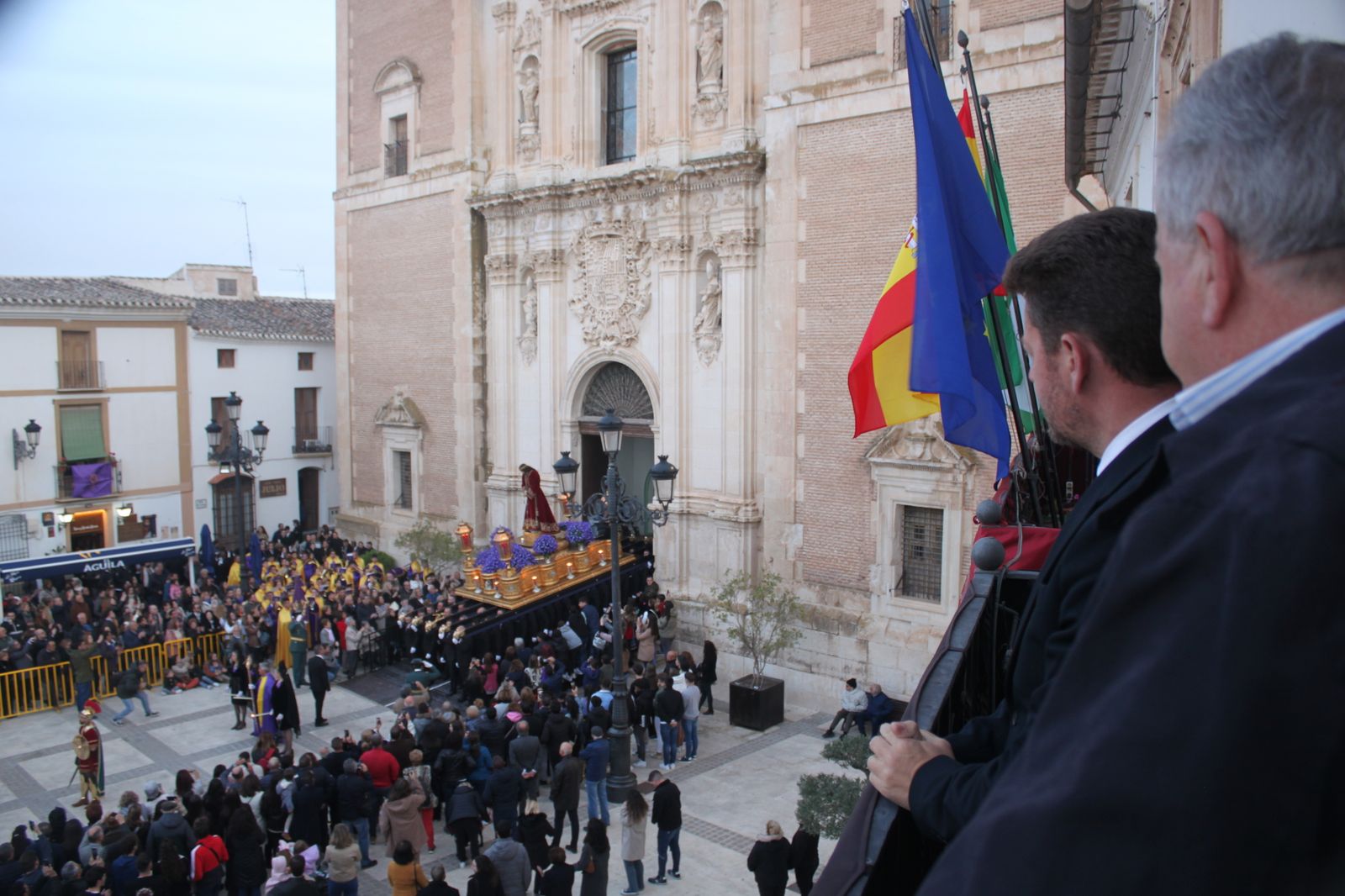 Las imágenes de las procesiones del Jueves Santo en Vélez Rubio