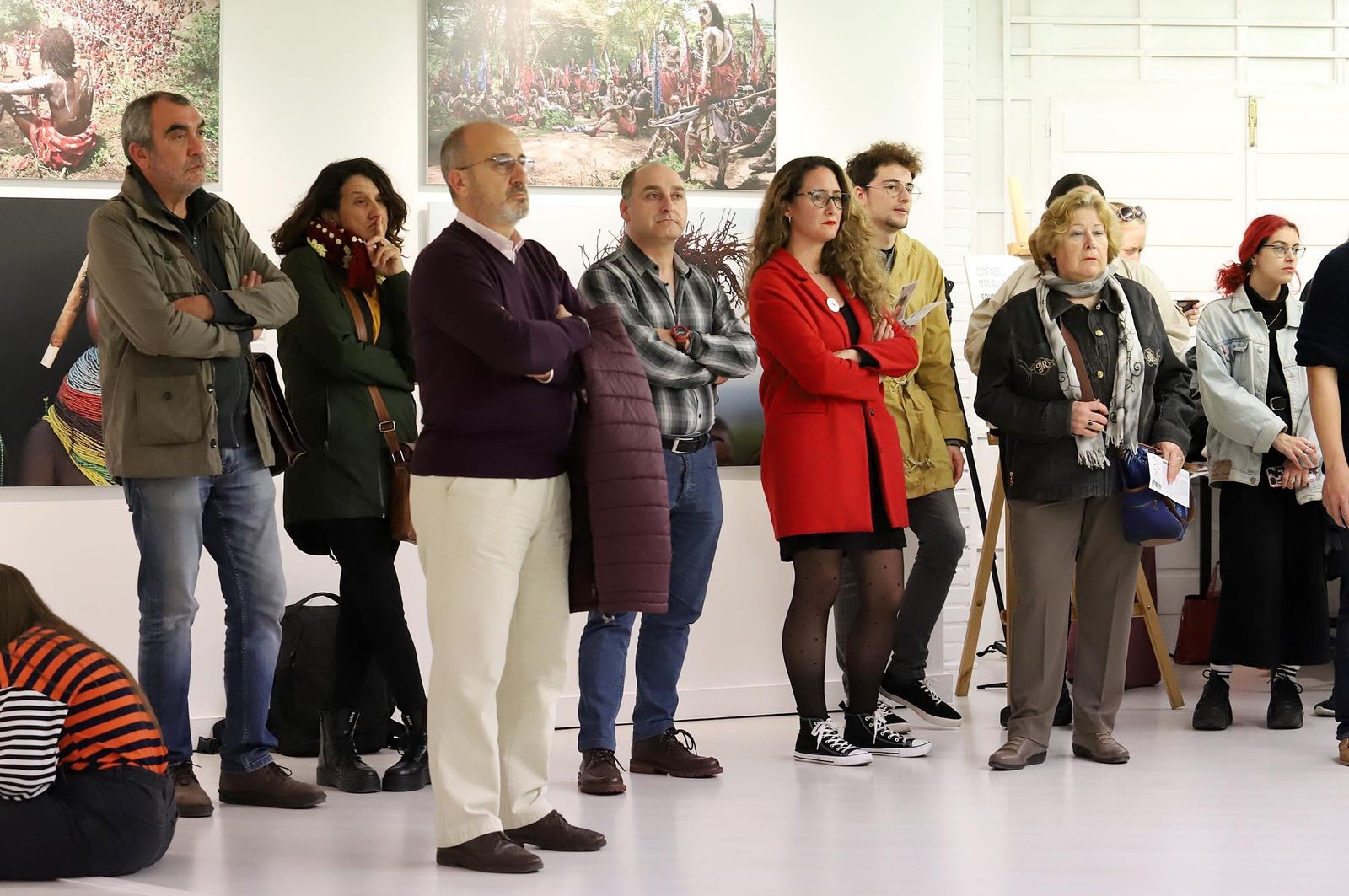 Imágenes de la exposición de Latitudes "Confines, más allá de la globalización" de Eduardo Lostal