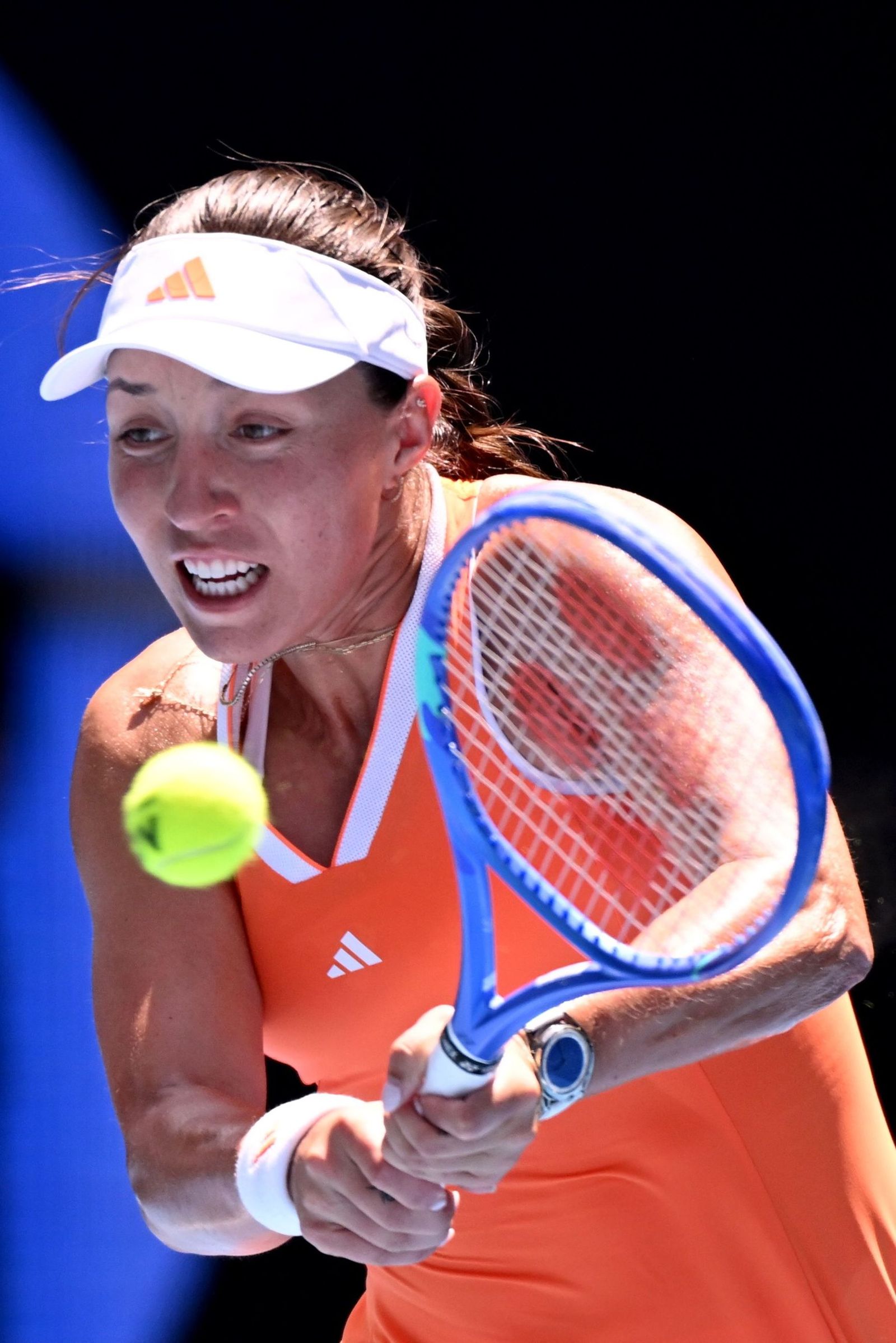 Las fotos de la retirada de Musetti ante Djokovic y del resto de cuartos de final