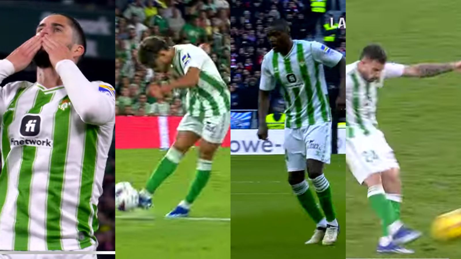 Los diez mejores goles del Betis en LaLiga EA Sports 2023/24