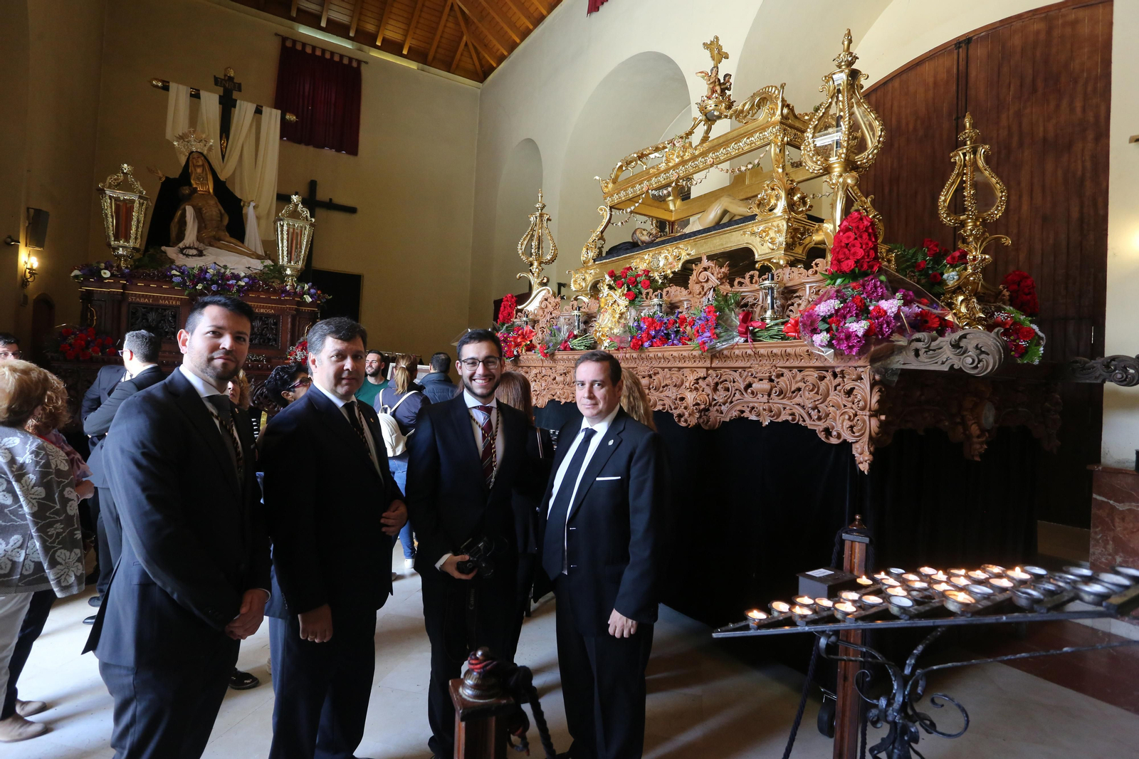 Imágenes de la Hermandad de Nuestra Señora de las Angustias, Santo Entierro de Cristo y Soledad de María