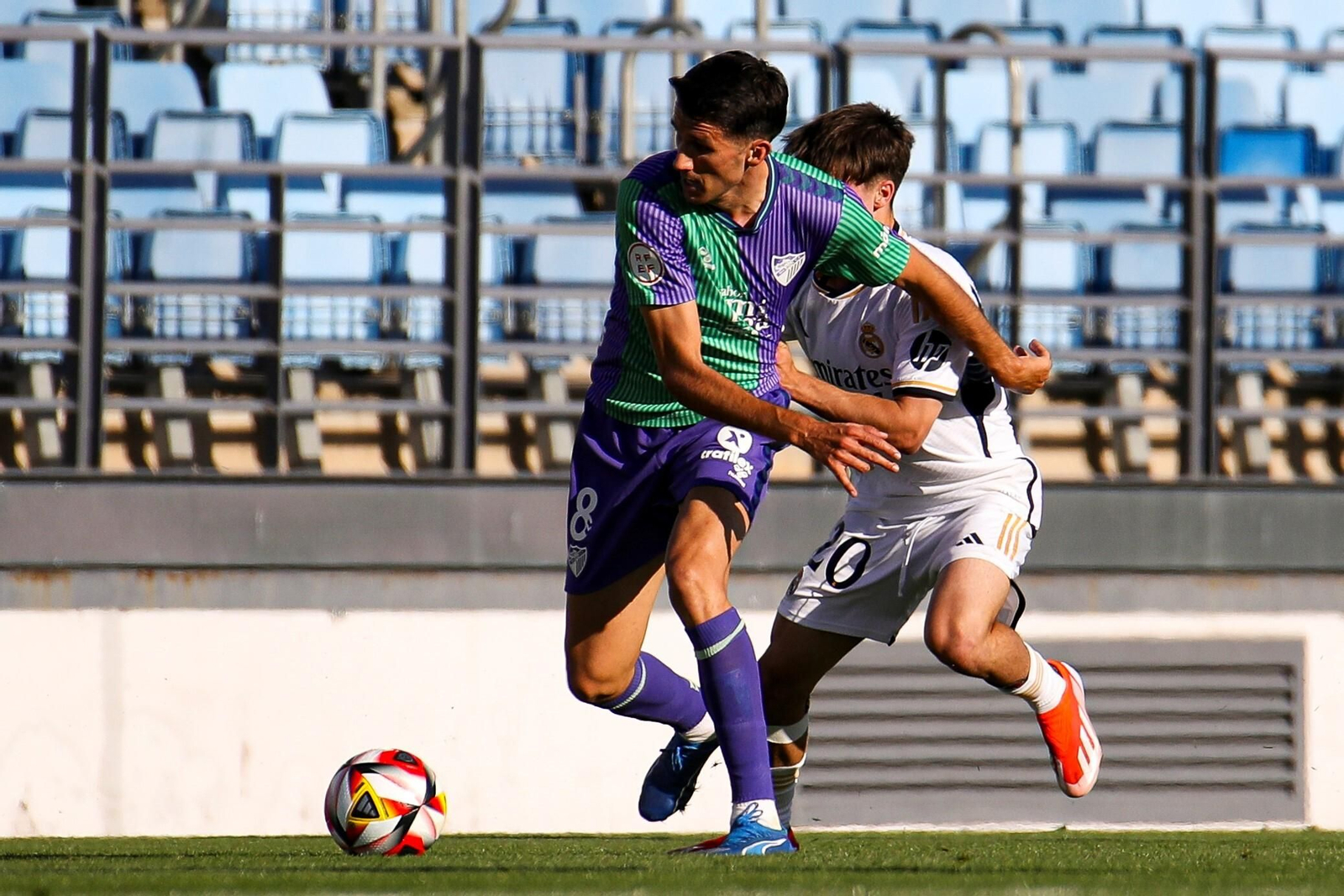 Las fotos del Real Madrid Castilla - Málaga CF