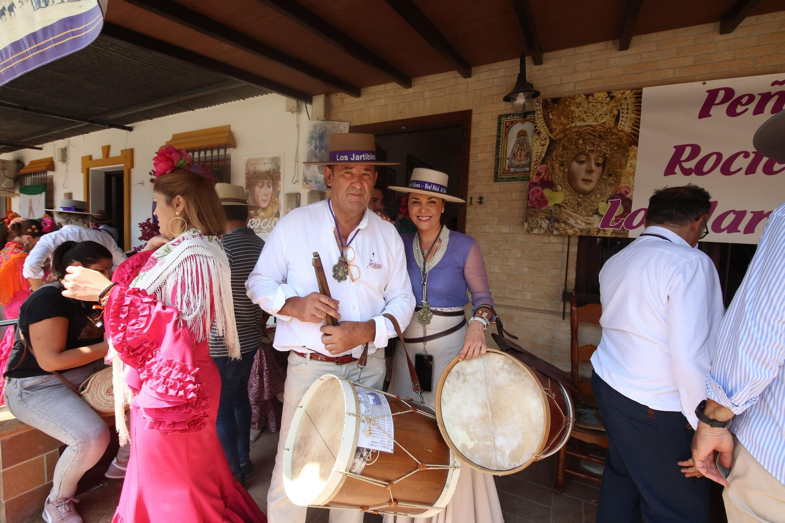 La Hermandad del Rocío de Jerez se presenta ante la Virgen