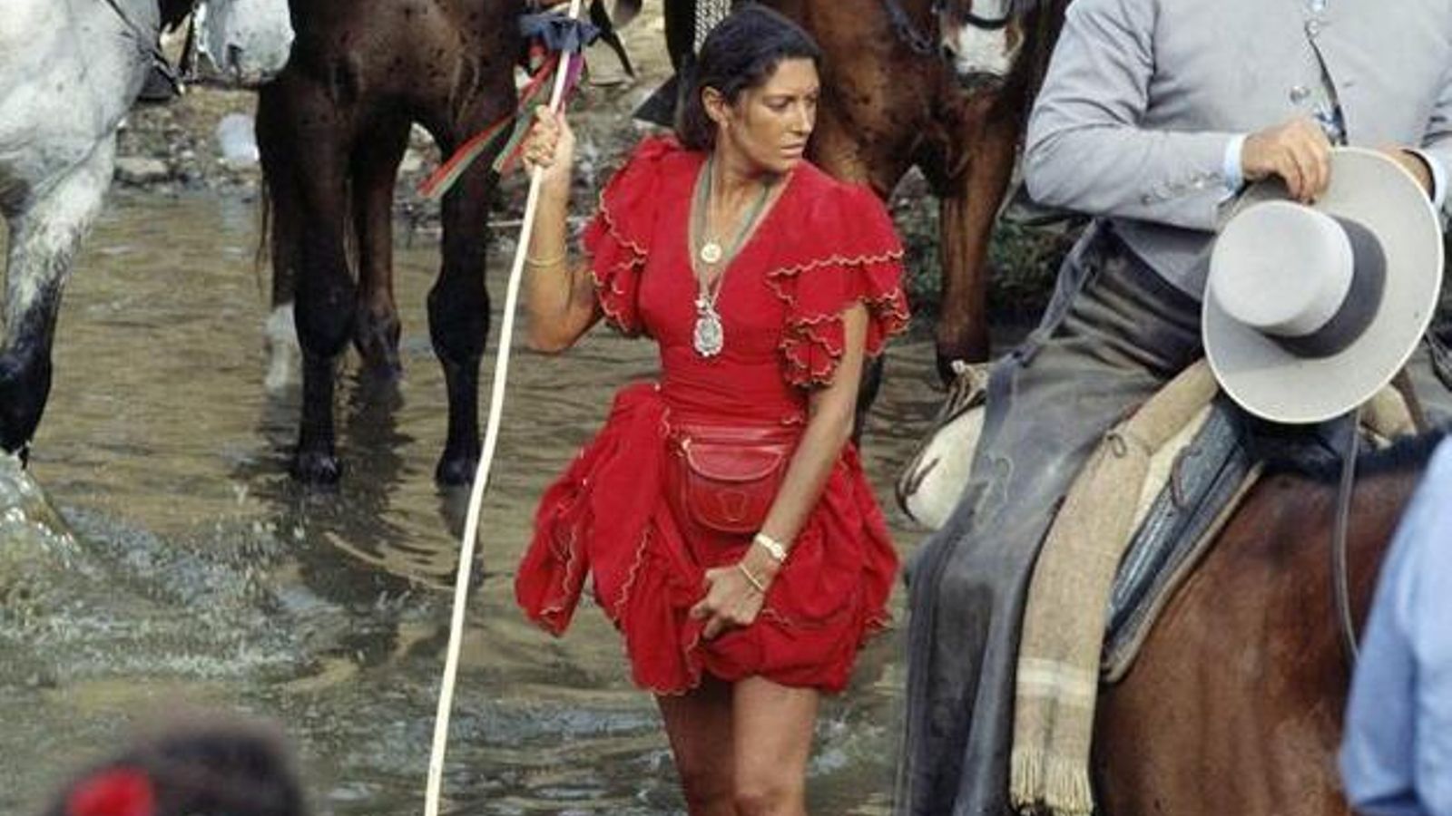 La recordada Carmina Ordoñez, en una estampa que recuerda a la de su nieta Tana en la actualidad.